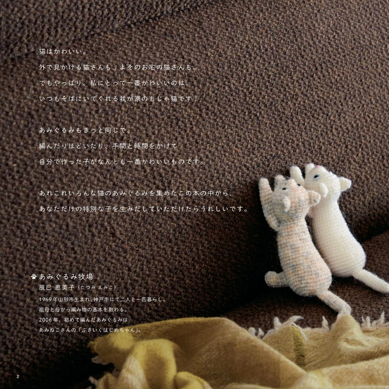 Relaxed and Cute AMIGURUMI CATS - Japanese Craft Book