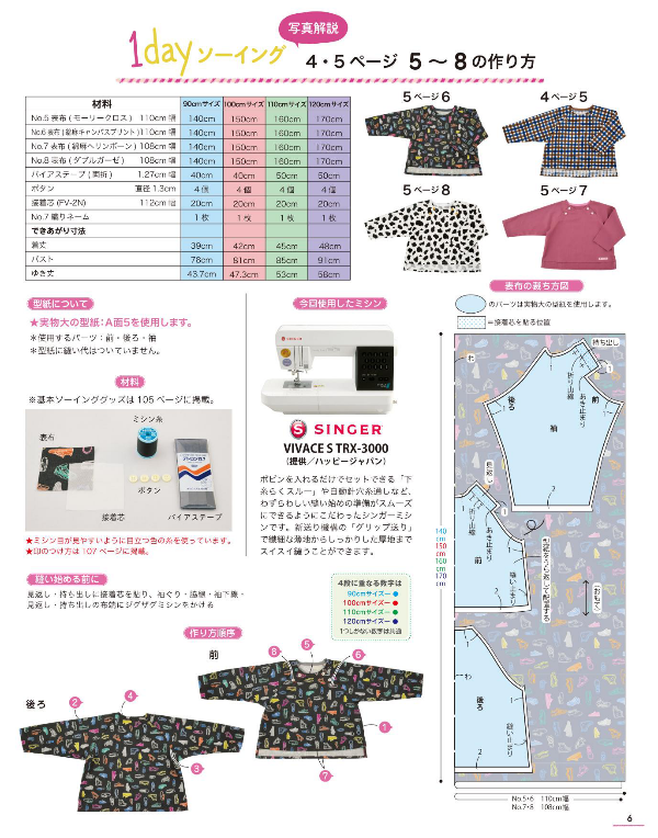 Handmade Easy Kids Clothes Autumn Winter 2020 - Japanese Craft Book