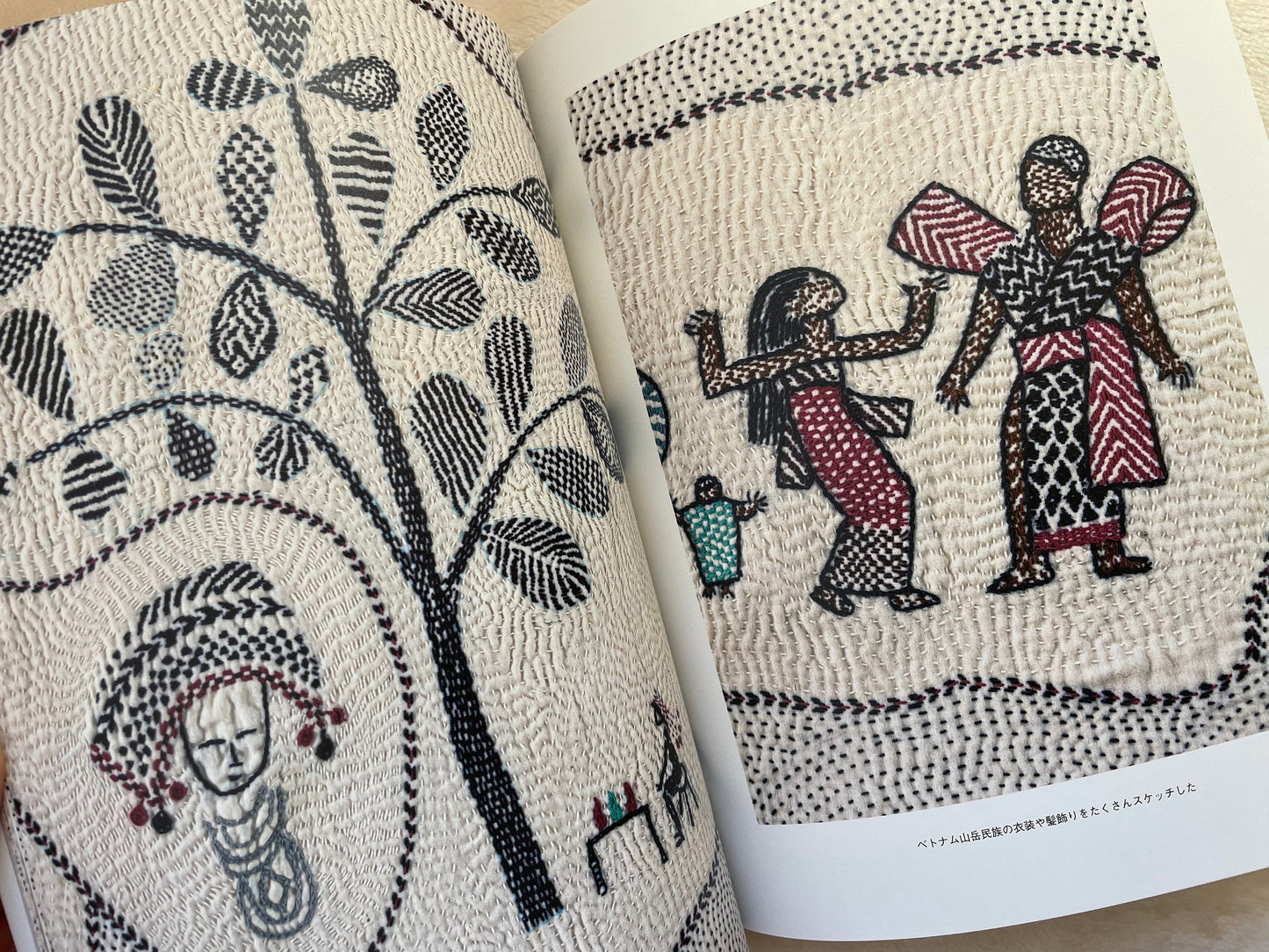 Indian Kantha Embroidery - Japanese Craft Book