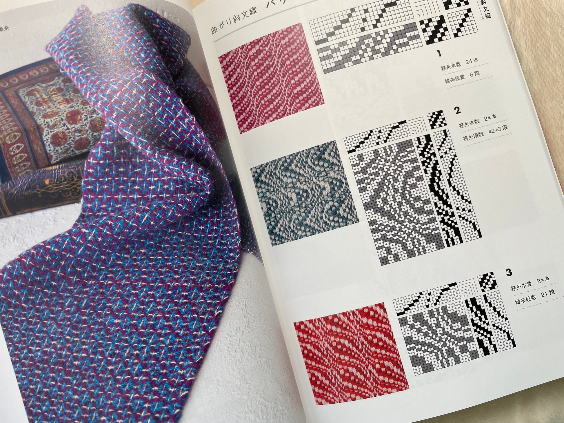 Encyclopedia of Handwoven Charts - Japanese Craft Book