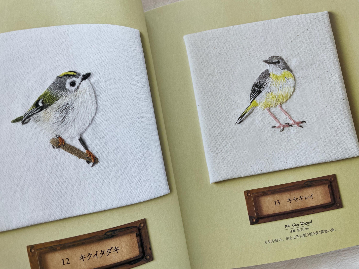 Beautiful Wild Bird Embroidery - Japanese Craft Book