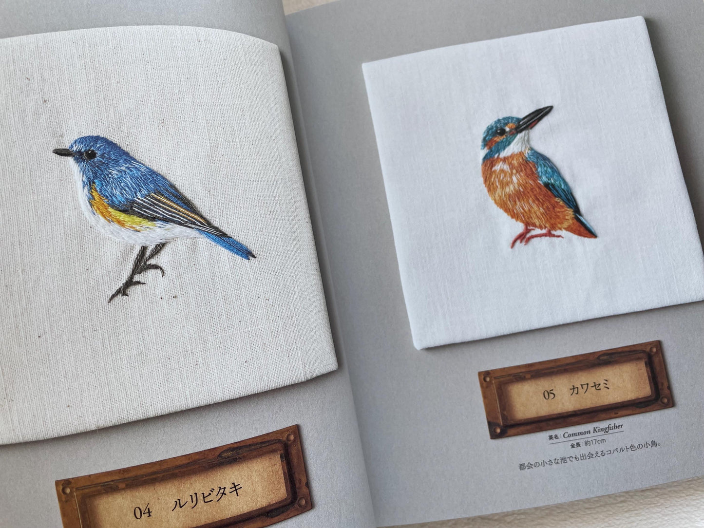 Beautiful Wild Bird Embroidery - Japanese Craft Book