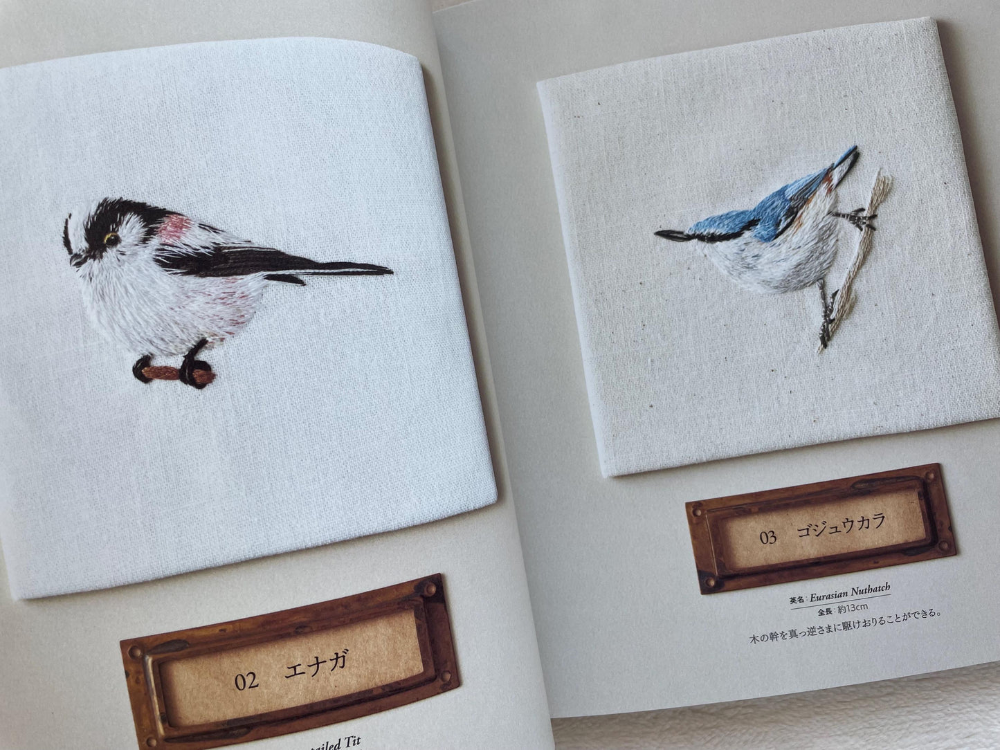 Beautiful Wild Bird Embroidery - Japanese Craft Book