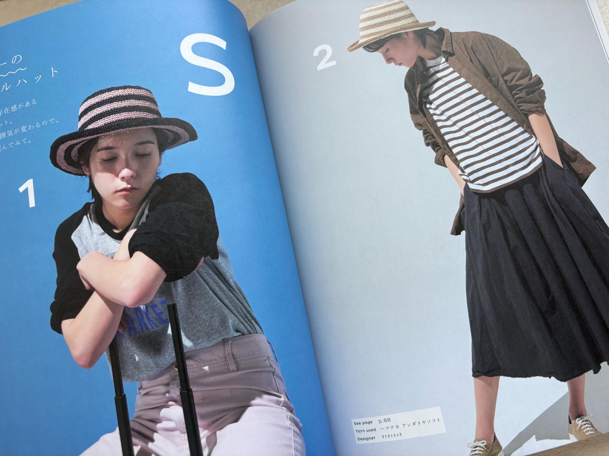 Summer Hats & Everyday Bags - Japanese craft book