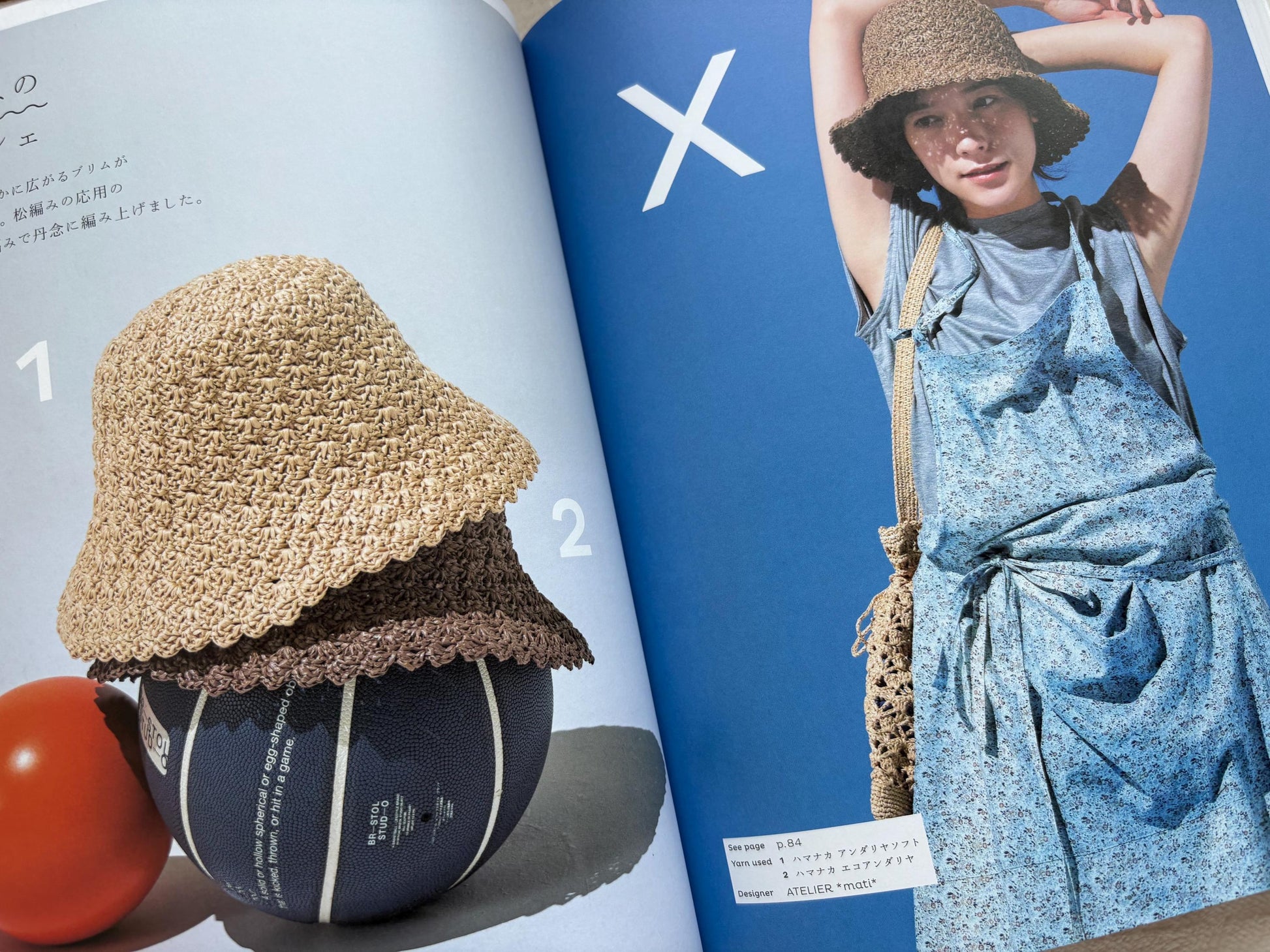 Summer Hats & Everyday Bags - Japanese craft book