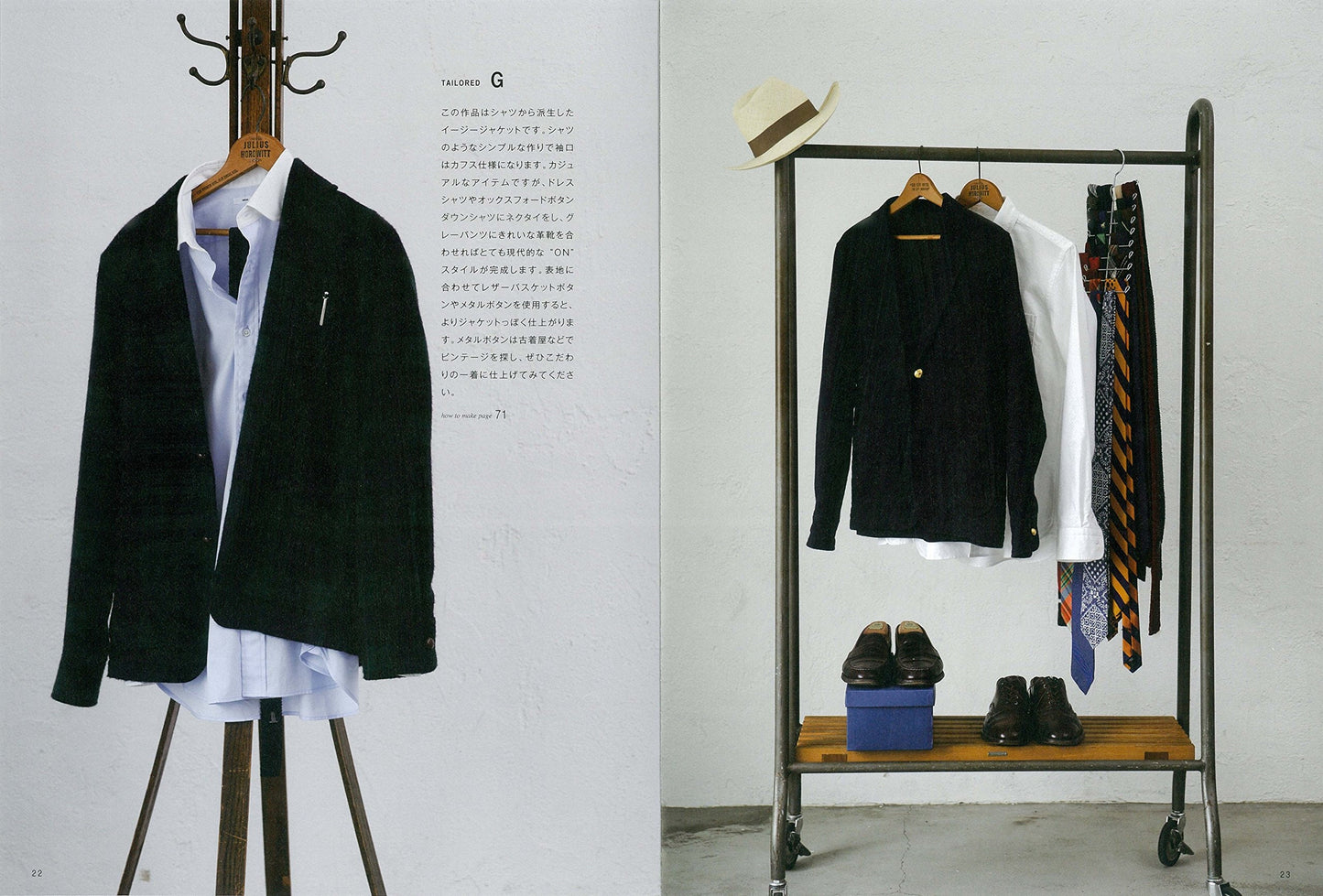 MENS Shirt Book from Casual to Dressy - Japanese Craft Book